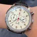 Men's watches 1963 pilot automatic watch 42mm waterproof retro quartz chronograph vintage dress watch