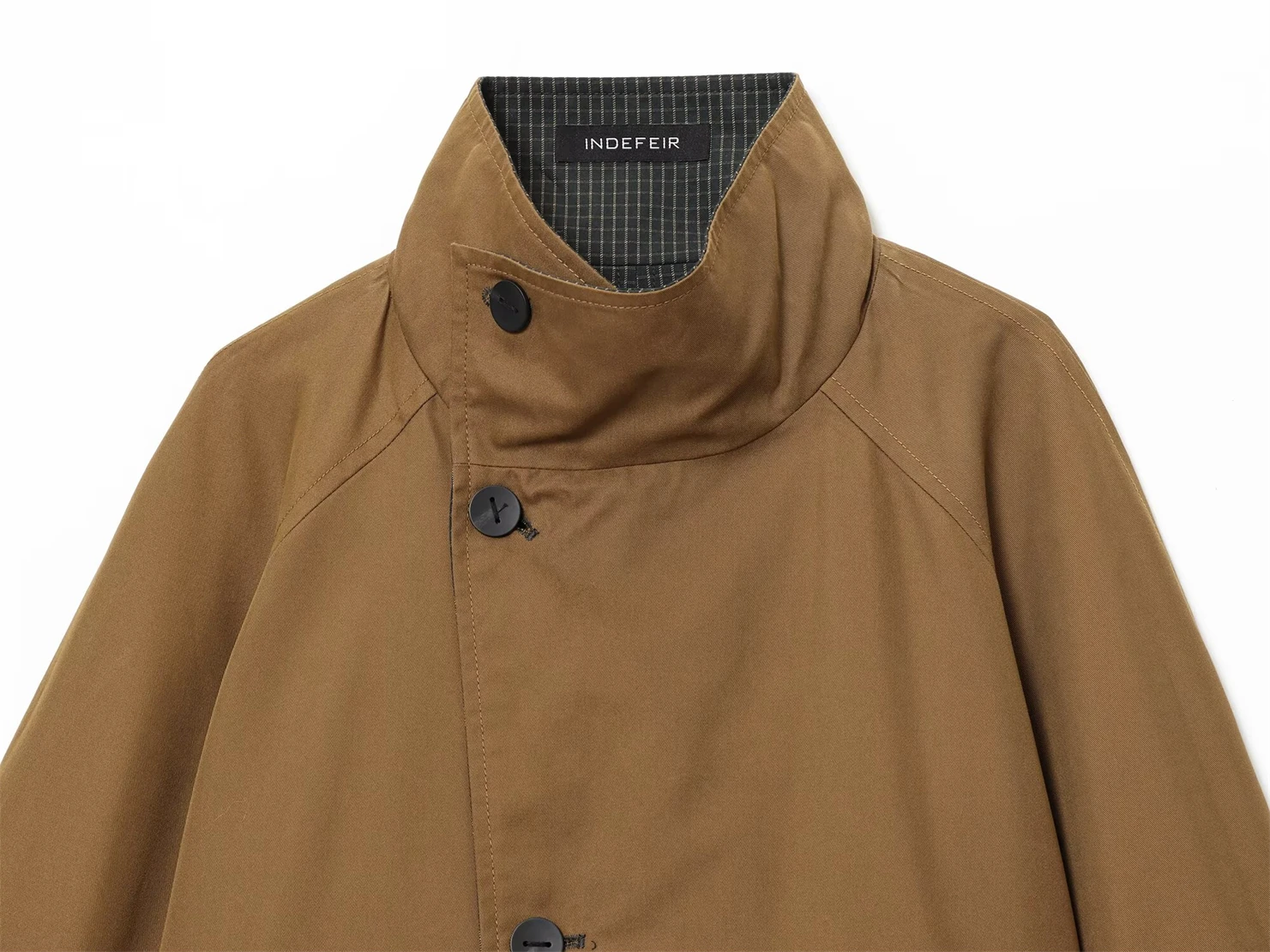 kf-Sc7d94d3144884838ab21a26529cc0b1bt Women's Jacket 2025 Fall New Arrival Women's Casual Fashion Short Reversible Trench Coat - Image 1