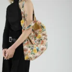 Sweet Floral Shoulder Bag Women's Large Capacity Handbags Purse Female Hand Tote Bag Travel Shopper Bag 2025